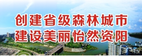 操逼视频中文版免费看创建省级森林城市 建设美丽怡然资阳